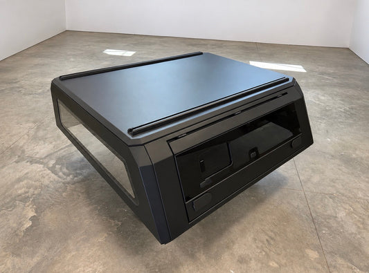 Aluminum Truck Bed Cap With Windows for Ford F-150 (2015+) | 5.5', 6.5' Bed