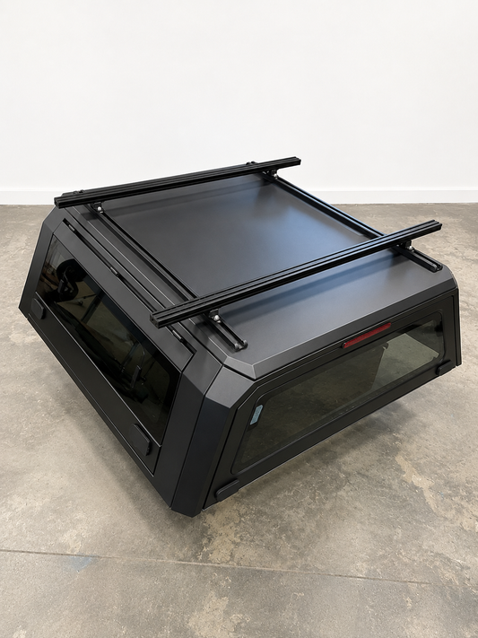 Aluminum Truck Bed Cap With Windows for Ford F-150 (2015+) | 5.5', 6.5' Bed
