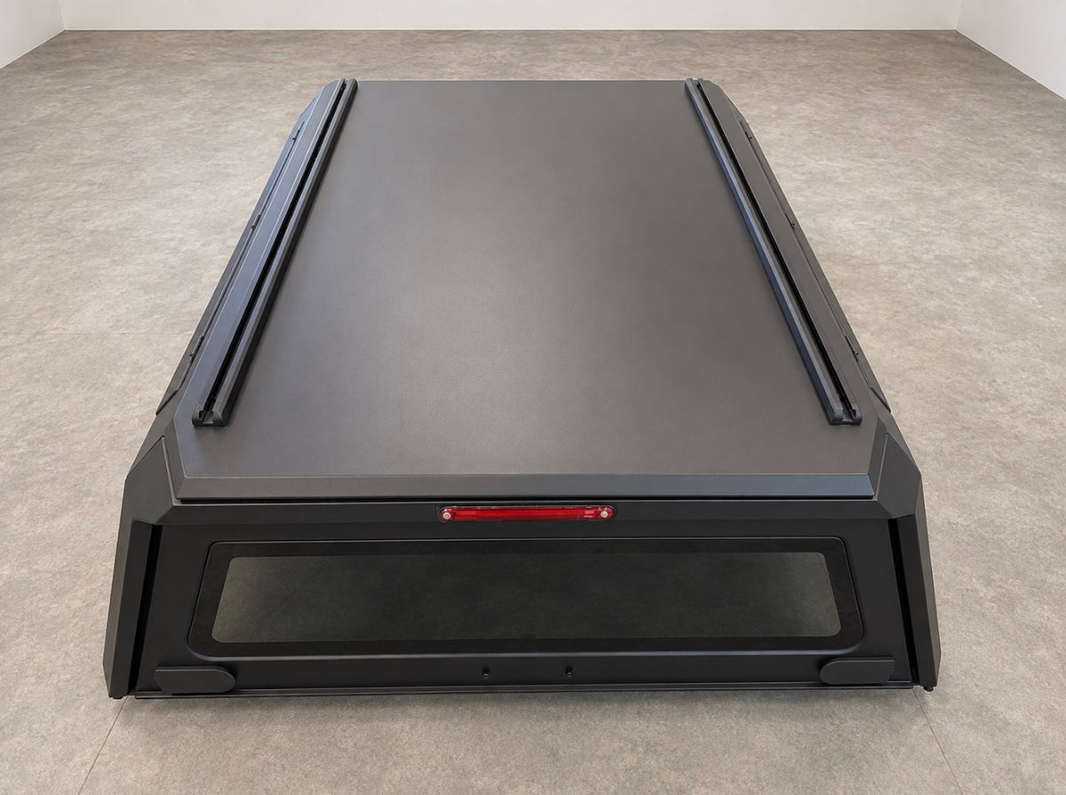 Aluminum Truck Bed Cap With Windows for Ford F-150 (2015+) | 5.5', 6.5' Bed