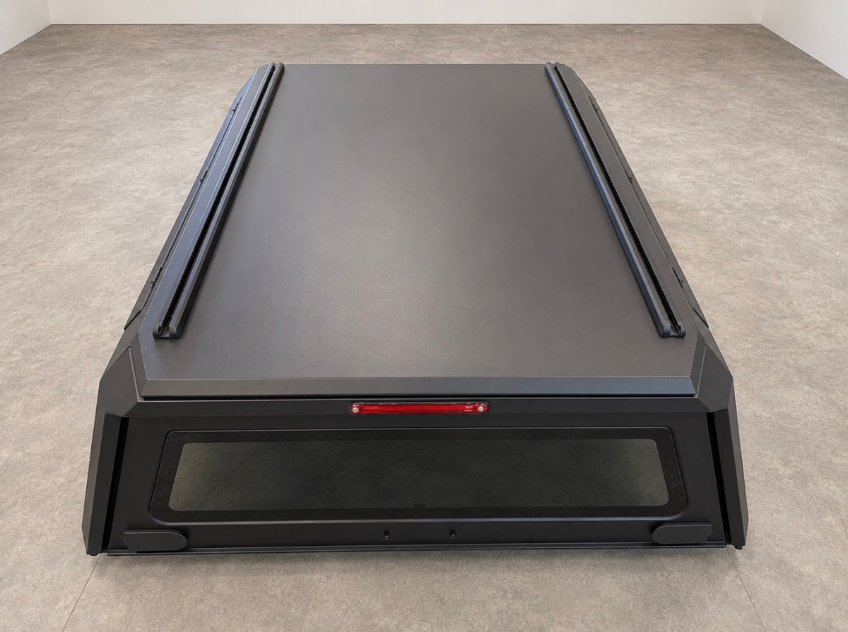 Aluminum Truck Bed Cap With Windows for Tacoma (Gen 3 2016-2023) | 5' Bed, 6' Bed