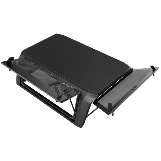 Aluminum Truck Bed Cap With Windows for Tacoma (2016-2023) | 5' Bed