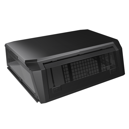 Aluminum Truck Bed Cap With Windows for Ford F-150 (2015+) | 5.5' Bed