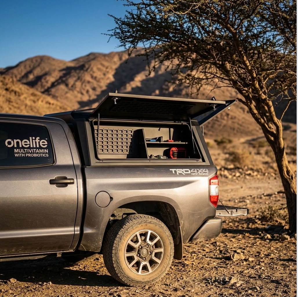 Truck Topper Storage Cabinet
